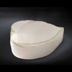 Design Ottomane in Kunstleder nautischen innen und außen Potus Viadurini