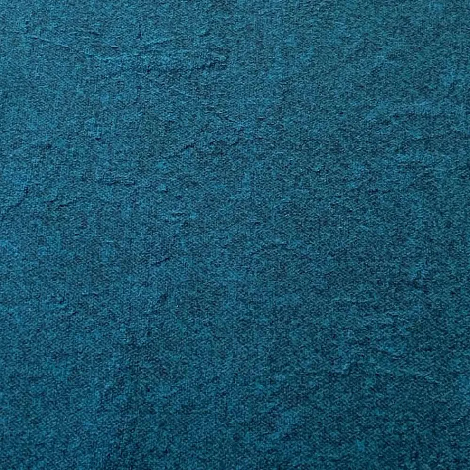 Weicher runder Wohnzimmer-Pouf aus farbigem Samt, 3 Größen – Evelyne Viadurini