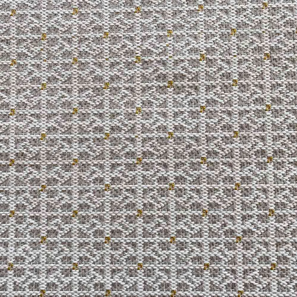 Weicher runder Pouf für das Wohnzimmer im Innen- oder Außenbereich aus farbigem Stoff – Naemi Viadurini