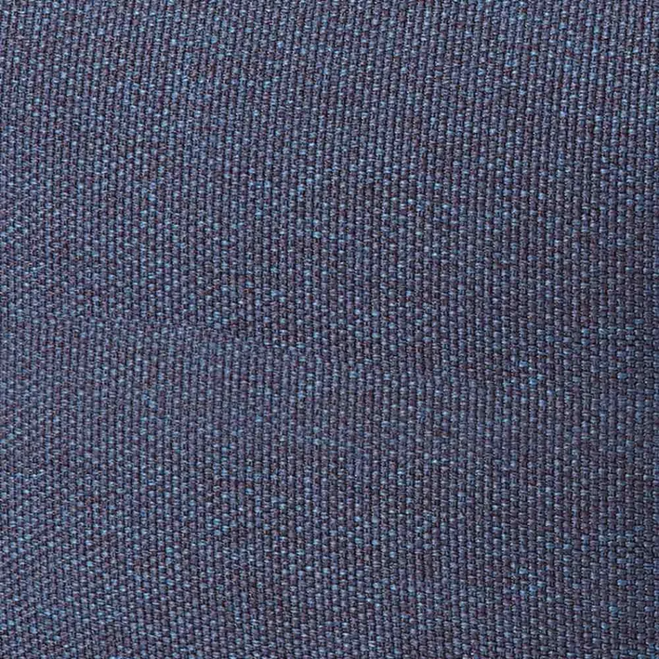 Weicher runder Pouf für das Wohnzimmer im Innen- oder Außenbereich aus farbigem Stoff – Naemi Viadurini