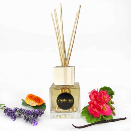 Amber Fragrance Home Lufterfrischer 200 ml mit Sticks - Romaeterna Viadurini