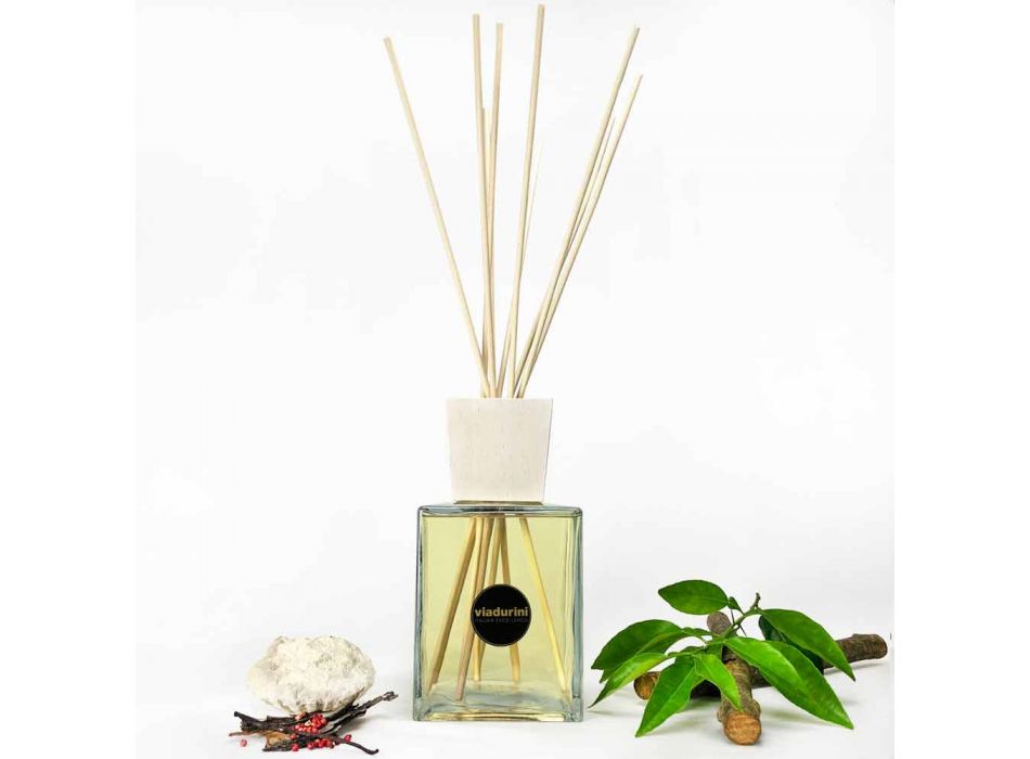 Amber Fragrance Home Lufterfrischer 2,5 Lt mit Sticks - Sassidimatera Viadurini