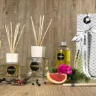 Amber Fragrance Home Lufterfrischer 200 ml mit Sticks - Sassidimatera Viadurini