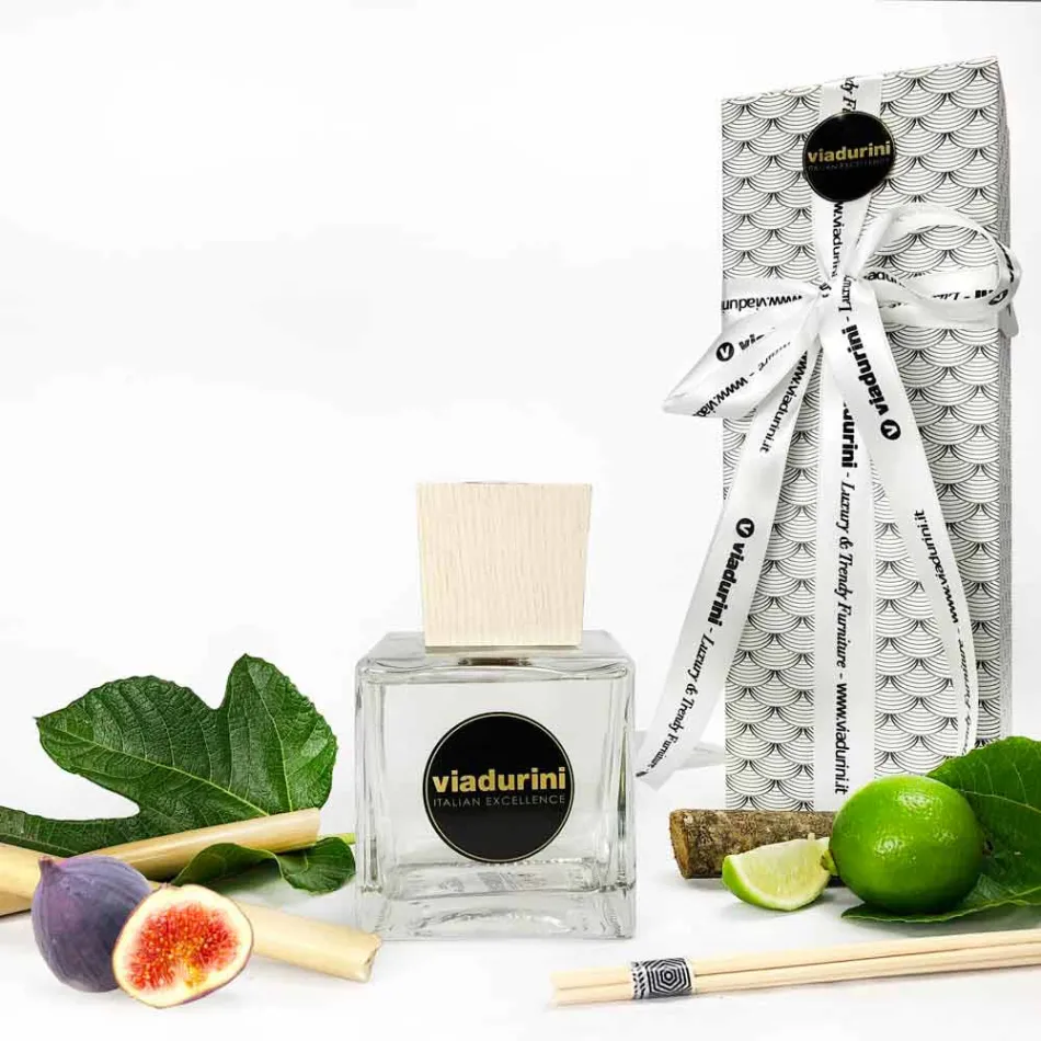 Bamboo Lime Fragrance Home Lufterfrischer 500 ml mit Sticks - Ariadicapri Viadurini