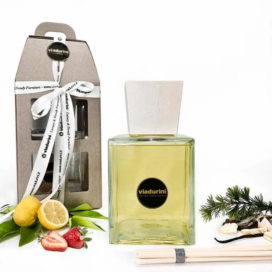 Rosa Marittima Raumduft 2,5 Lt mit Stäbchen - Rosadiamalfi Viadurini