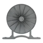 5W Outdoor-LED-Strahler in Aluminiumgrau-Finish - Dayane Viadurini