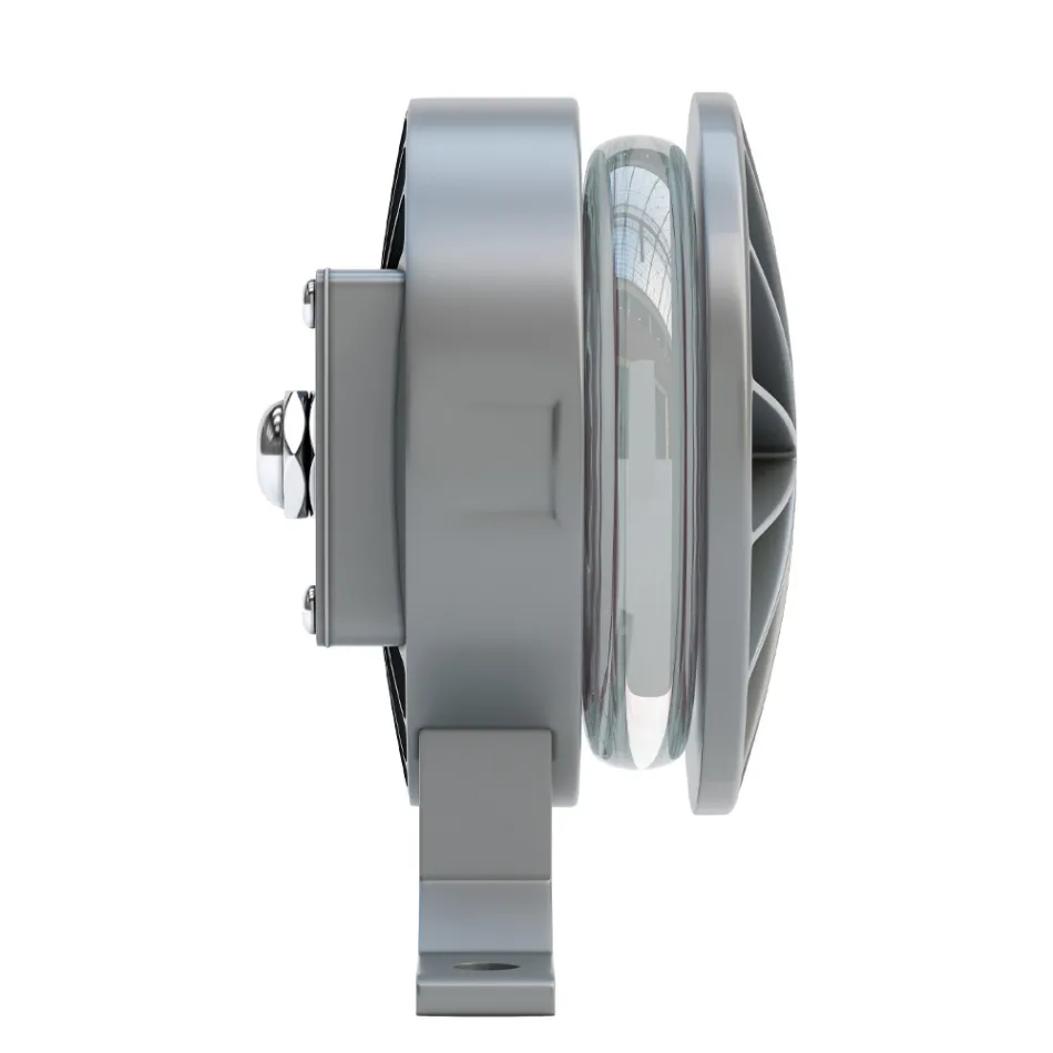 5W Outdoor-LED-Strahler in Aluminiumgrau-Finish - Dayane Viadurini