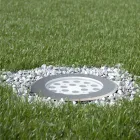 Runder Strahler mit LED Outdoor in Edelstahl - Dakota Viadurini