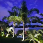 Runder Strahler mit LED Outdoor in Edelstahl - Dakota Viadurini