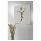 Lasergraviertes Bild mit der Darstellung des Messias, hergestellt in Italien – Ahmya Viadurini