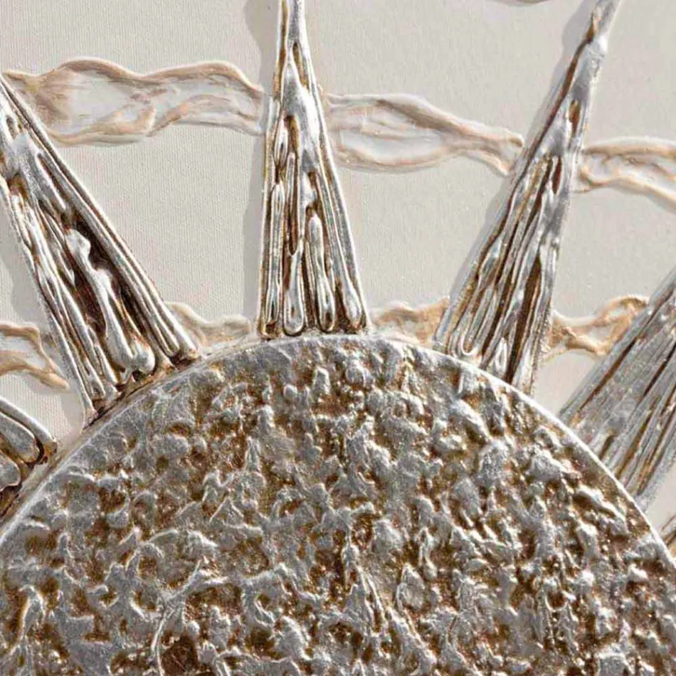 Moderne Malerei mit Doppel-elle Struktur und Details in Dan Harz Viadurini