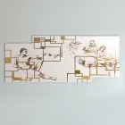 Mit Laser erstelltes Bild, das die Kreation „Made in Italy“ darstellt – Pirucchio Viadurini