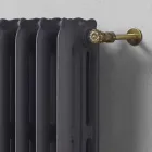 Design Radiator 5 Glatte Elemente aus Gusseisen vom Boden bis 1062 W - Barock Viadurini