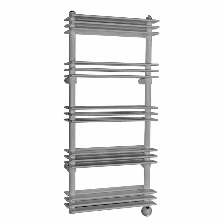 Moderner elektrischer Heizkörper mit vertikaler Wandgestaltung bis zu 700 Watt - Regal Viadurini