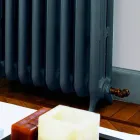 retro hydraulischer Heizkörper Gusseisen in 3 Spalten von Tiffany Scirocco H Viadurini