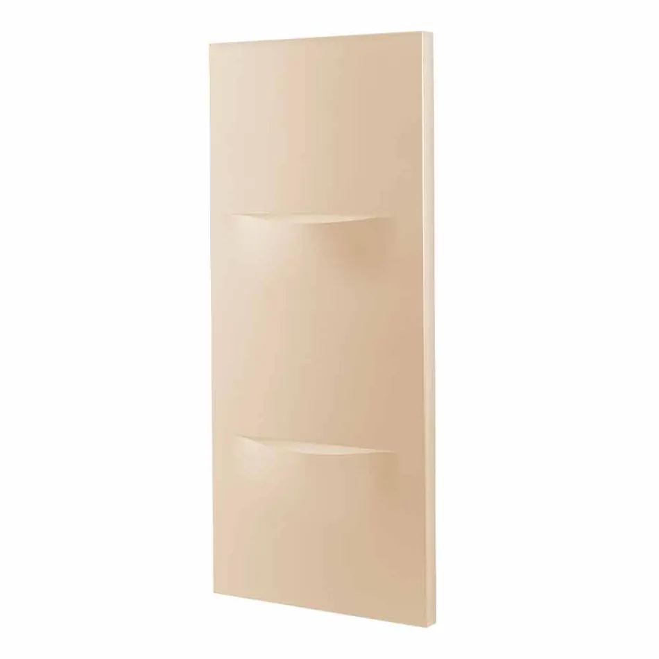 Vertikaler Hydraulikkühler in modernem Stahldesign bis 850 W - Schnitt Viadurini