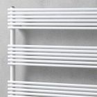 Horizontal Electric Design Wandheizkörper aus Stahl bis 700 W - Nibbio Viadurini