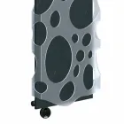 Moderner elektrischer vertikaler Kühler bis 903 W - Scuba Viadurini