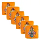 Rosenthal Versace Alphabet 6 flache, quadratische Porzellanschalen - Alphabet Viadurini