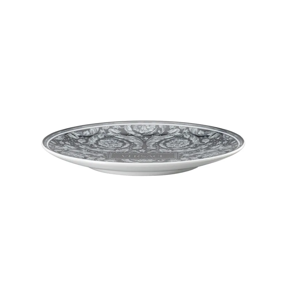 Rosenthal Versace Barocco 4 Speiseteller Durchmesser 17 cm aus Porzellan - Barocco Viadurini