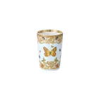 Rosenthal Versace Le Jardin 4 henkellose Gläser mit natürlichen Elementen - Medusa Viadurini