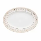 Rosenthal Versace Medusa Gala Ovale Teller 34cm aus Porzellan Viadurini