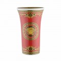 Rosenthal Versace Medusa Rosso Vase aus modernem Design Porzellan 26cm