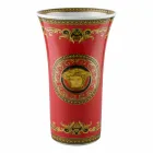 Rosenthal Versace Medusa Rosso Modernes Design Porzellanvase 34cm Viadurini