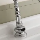 Elektronischer Einloch-Waschtischarmatur im klassischen Stil aus Messing – Noriana Viadurini