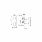 Duschmischer mit Umlenkung 4 Steckdosen Made in Italy - Sika Viadurini