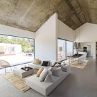 Modernes Design Outdoor Corner Lounge aus Homemotion Stoff - Benito Viadurini