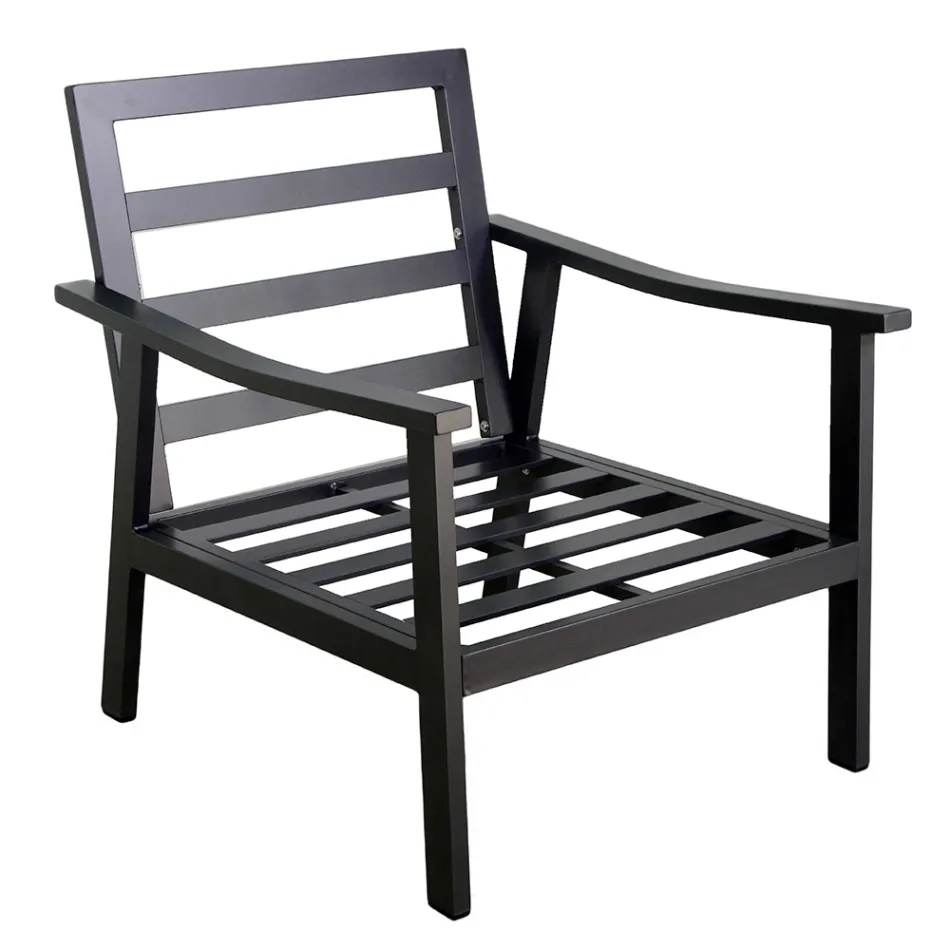 Wohnzimmer, bestehend aus 1 Sofa, 2 Sesseln und 1 Couchtisch - Tisch Viadurini