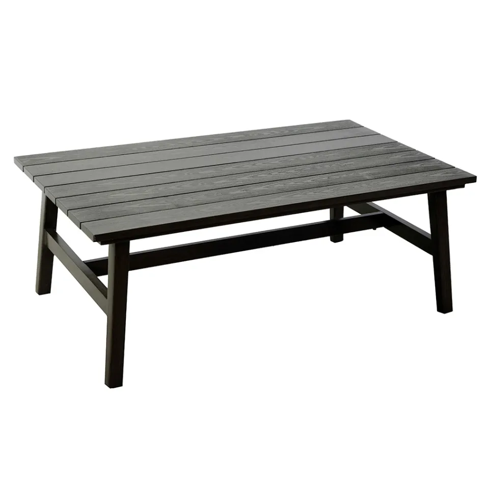 Wohnzimmer bestehend aus 2 Sesseln, 1 Sofa und 1 Couchtisch - Sonnenschirm Viadurini