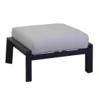 Wohnzimmer, bestehend aus Sofa, Couchtisch und Sesseln mit Fußstütze - Anschlagtafel Viadurini