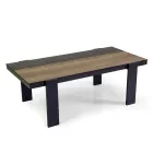 Outdoor-Wohnzimmer bestehend aus 1 Sofa, 2 Sesseln und 1 Couchtisch - Righello Viadurini