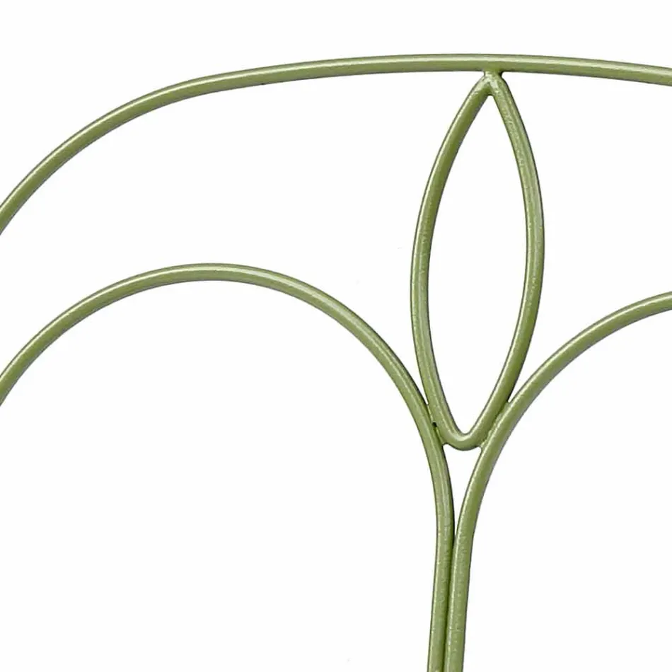 Outdoor-Lounge mit handgefertigter Eisenstruktur Made in Italy - Melinda Viadurini