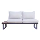 Gartenlounge bestehend aus 2 Sofas und Mitteltisch - Pippo Viadurini