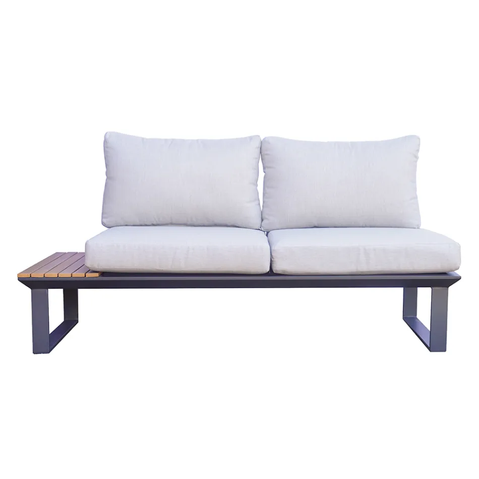 Gartenlounge bestehend aus 2 Sofas und Mitteltisch - Pippo Viadurini