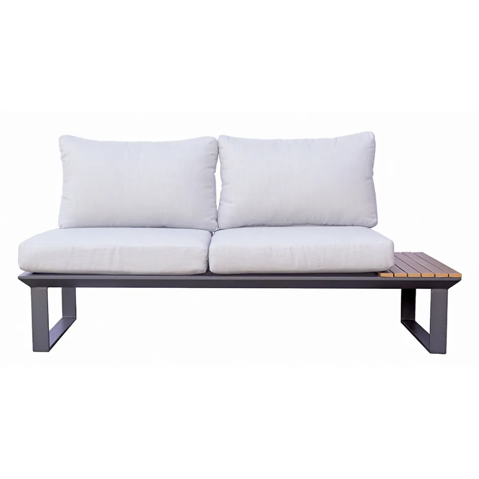 Gartenlounge bestehend aus 2 Sofas und Mitteltisch - Pippo Viadurini