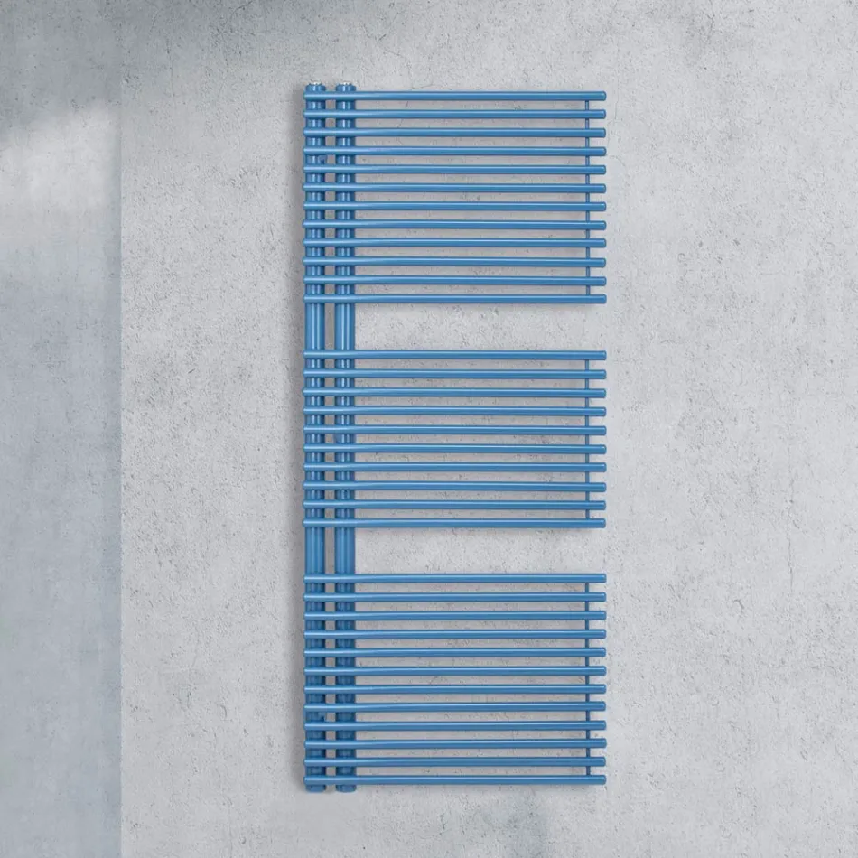 Elektrischer Handtuchwärmer aus Kohlenstoffstahl - Erdnüsse Viadurini