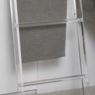 Transparente Acryl-Kristall-Badetuchhalter-Leiter - Smart Viadurini