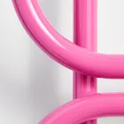 Elektrischer Handtuchwärmer Leiter rund farbiger Stahl Made in Italy - Kette Viadurini