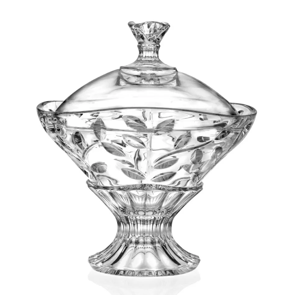 Candy Box und ökologischer Kristallaufsatz 2 Stück - Magnolio Viadurini