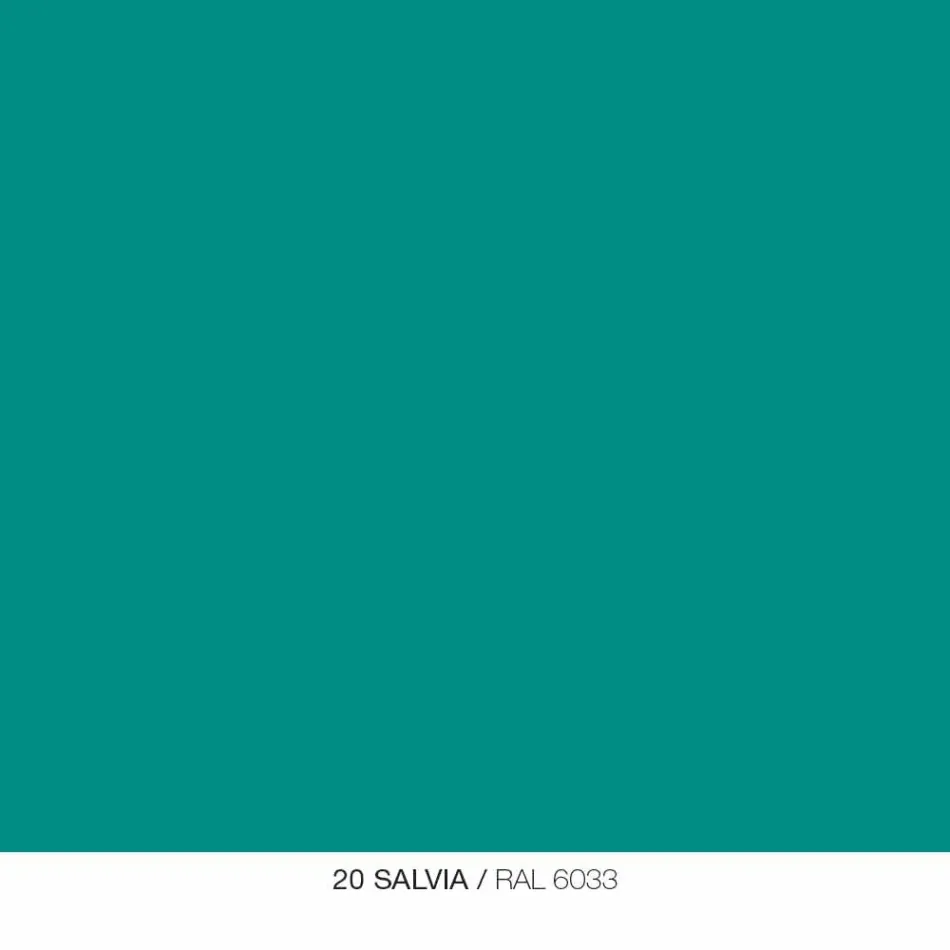 Moderner Schreibtisch aus farbigem Metall und Eichenholz im italienischen Design - Nadin Viadurini