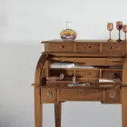 Schreibtisch mit 6 Außenschubladen, 3 Innenschubladen und 1 Fach, hergestellt in Italien – Marte Viadurini