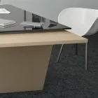 Schreibtisch mit Glasplatte Andrea Stramigioli - Frafalla Viadurini