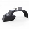 Schreibtisch Büro in modernem Design Gush Made in Italy