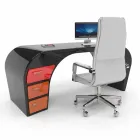 Moderner Büroschreibtisch, hergestellt in Italien von Miglianico  Viadurini
