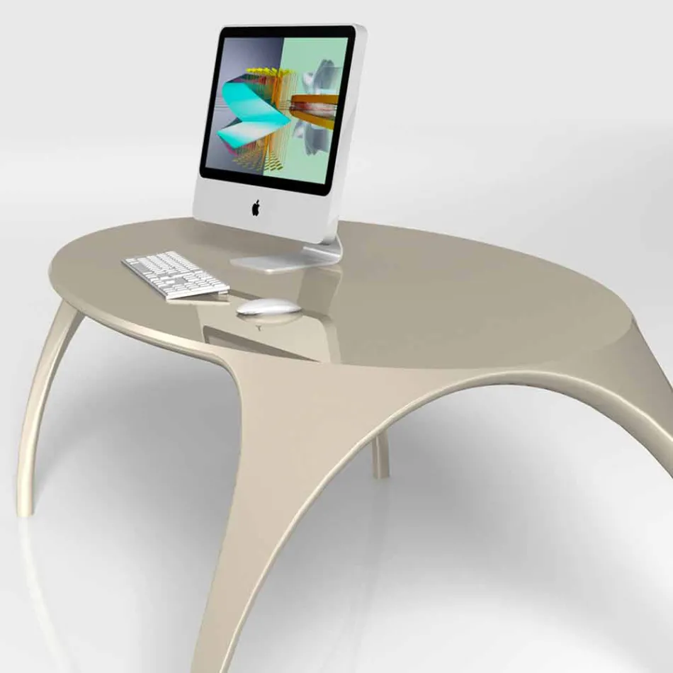 Moderner Design-Schreibtisch, hergestellt in Italien, Pomposa Viadurini