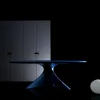 Karim Rashid Schreibtisch aus Harz - Smania Viadurini